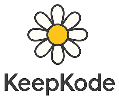 Aperçu de KeepKode (Sécurité / Productivité), réalisation Créacodeal